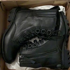 Sorel black combat boots